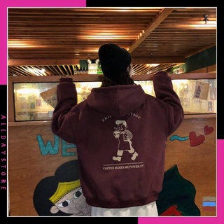 Áo khoác nỉ học sinh phong cách HÀN QUỐC