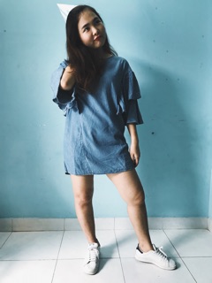 Clip Thật - Đầm cánh tiên hiệu Pull & Bear Authentic 100%