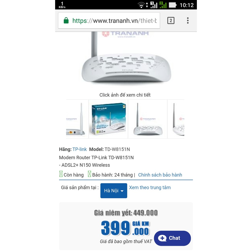 Bộ phát wifi 8151 đã sử dùng còn như mới rẻ 1/3