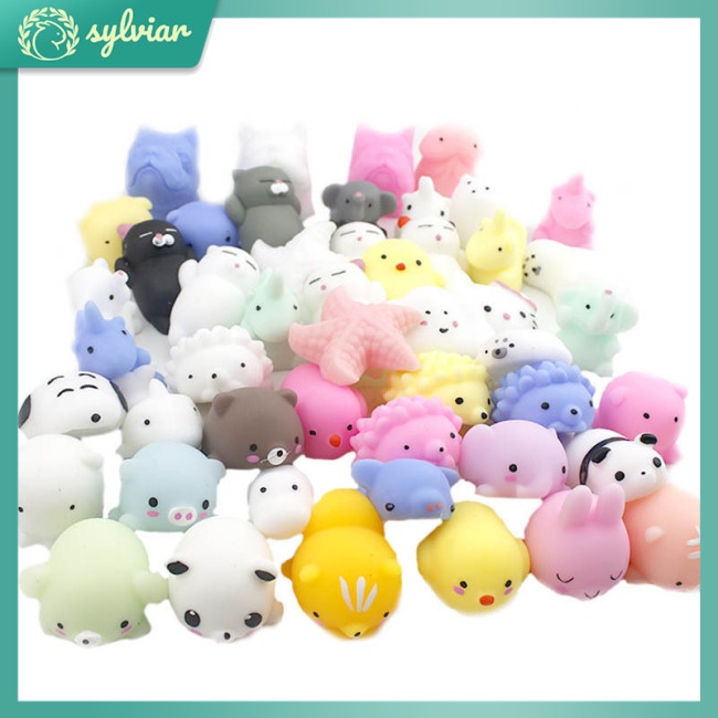 Đồ Chơi Bóp Chất Liệu Silicone Giúp Giảm Căng Thẳng Hình Động Vật