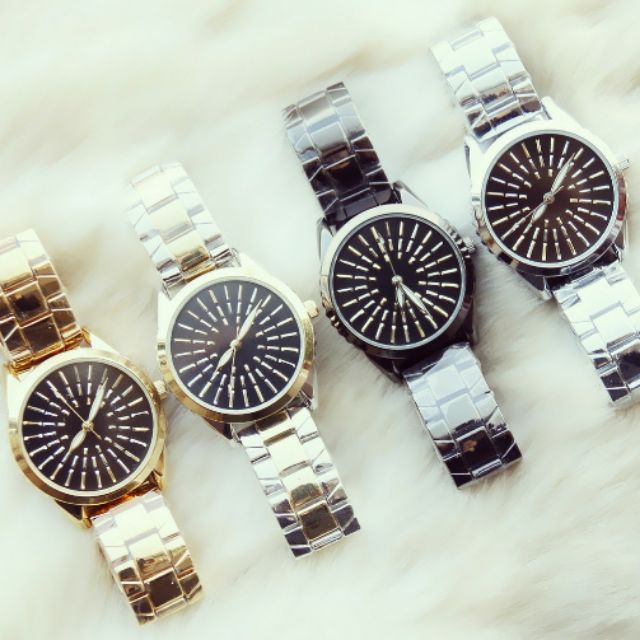 (Thanh lý 298k --&gt; 190k) Đồng Hồ Nữ BEE SISTER 1457 Dây Kim Loại Chính Hãng [ Có Clip+ Hình Thật Phía Cuối]