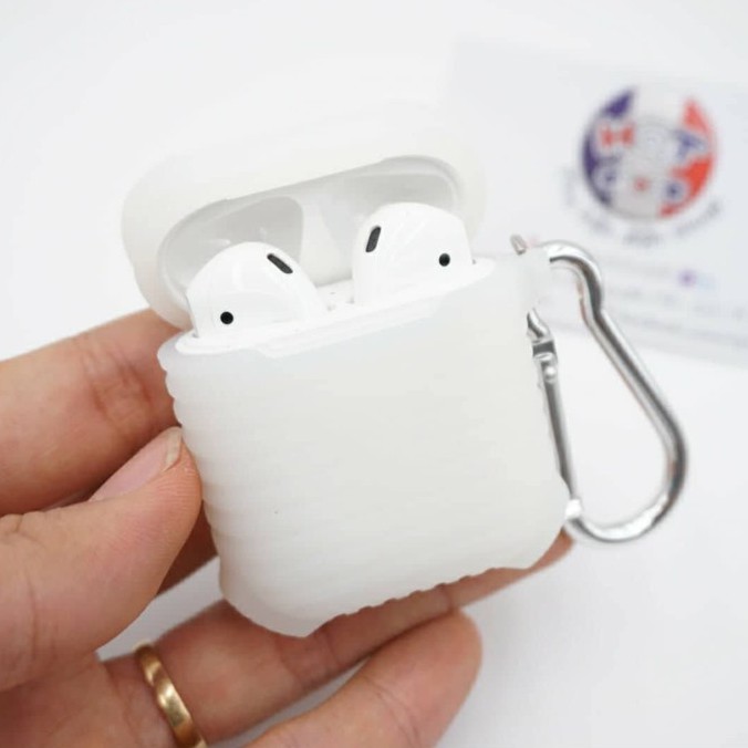 Case silicon chống shock cho tai nghe Apple Airpods i-Smile