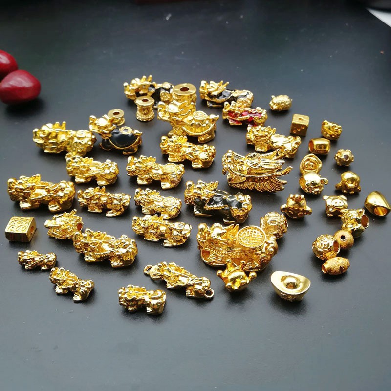 Phụ Kiện Vòng Tay Pixiu Mạ Vàng 999