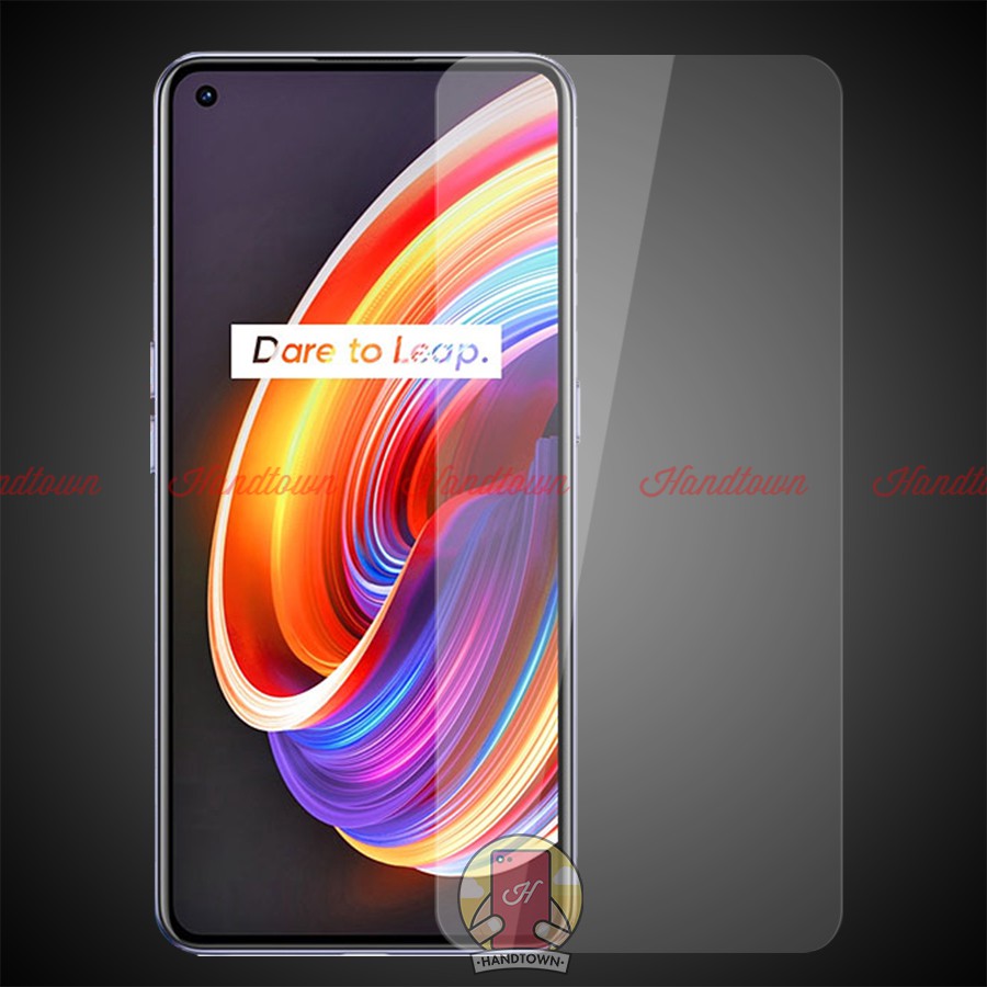 Kính Cường lực Không Full Màn 2.5D Realme X7 Pro Trong Suốt Không Chấm Li Ti Handtown