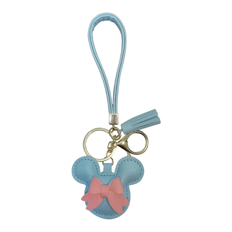 Vòng Tay Da PU Mặt Hình Đầu Chuột Mickey Đáng Yêu Sáng Tạo