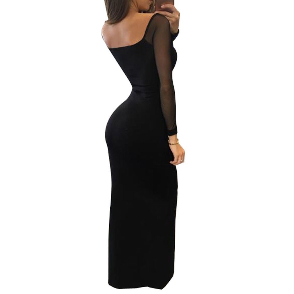 ☛☏❤Sexy V-Neck Women Bandage Bodycon Long Sleeve Evening Party Cocktail Mini Dress | BigBuy360 - bigbuy360.vn