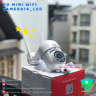 Camera PTZ  14_LED Siêu Camera Ngoài Trời Combo Kèm Thẻ Nhớ