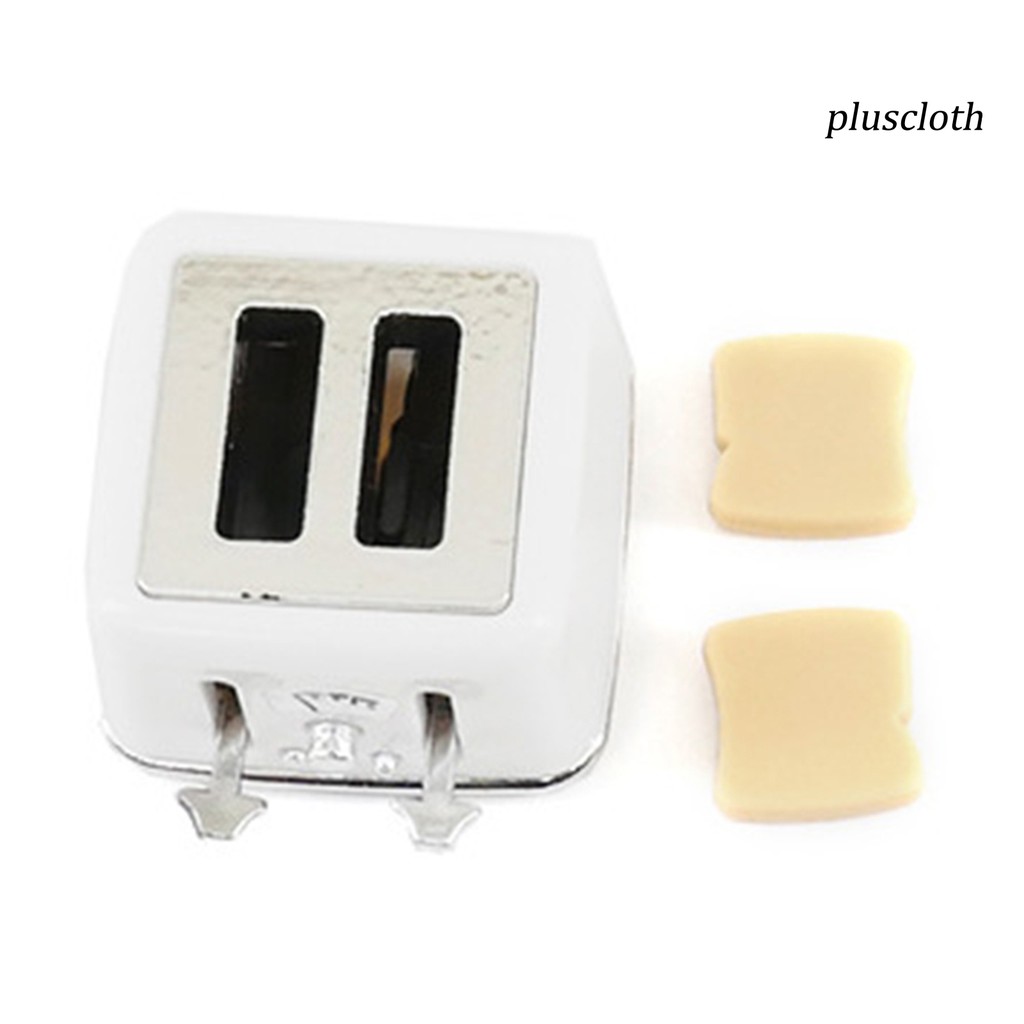 Mô Hình Máy Nướng Bánh Mì Mini Tỉ Lệ 1 / 12 Trang Trí Nhà Búp Bê