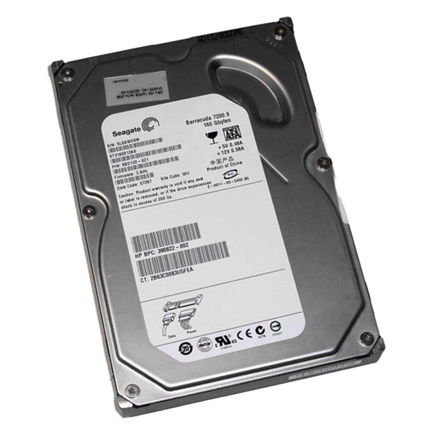 Ổ Cứng HDD 160GB, 250GB, 500GB Các Hãng Samsung, WD, Segate, Toshiba - Đã Qua Sử Dụng