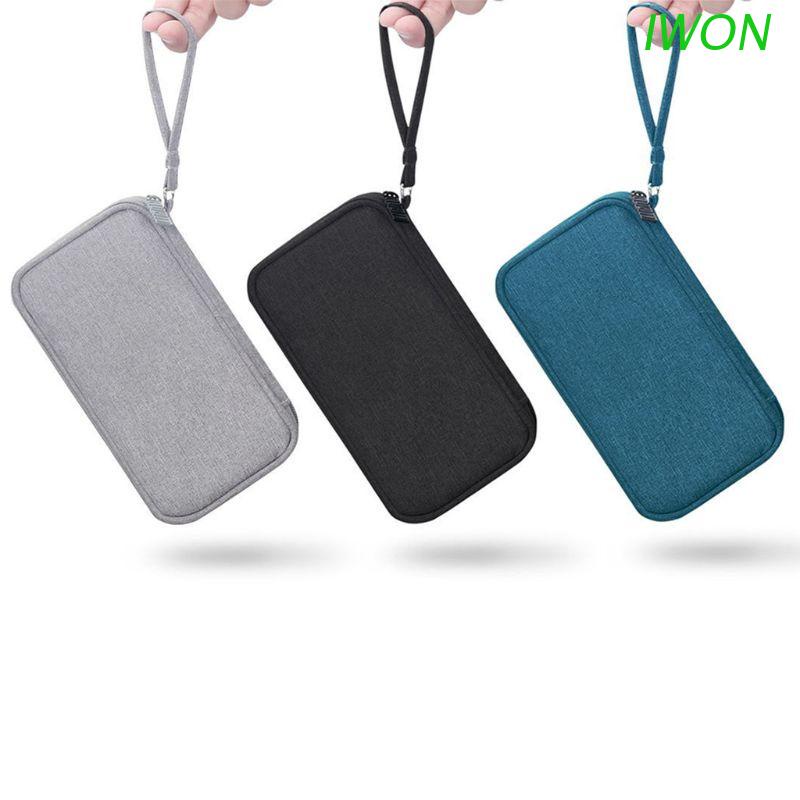 Túi đựng bảo vệ dây cáp sạc dự phòng mini bằng polyester bền bỉ