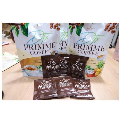 Cà phê giảm cân hỗ trợ đẹp da DTX Primme Coffee Thái Lan