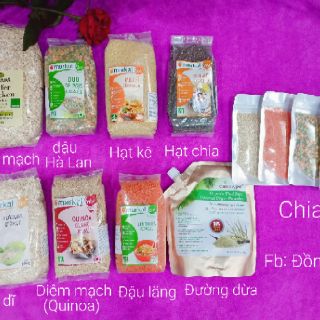 Chia lẻ đậu hạt hữu cơ