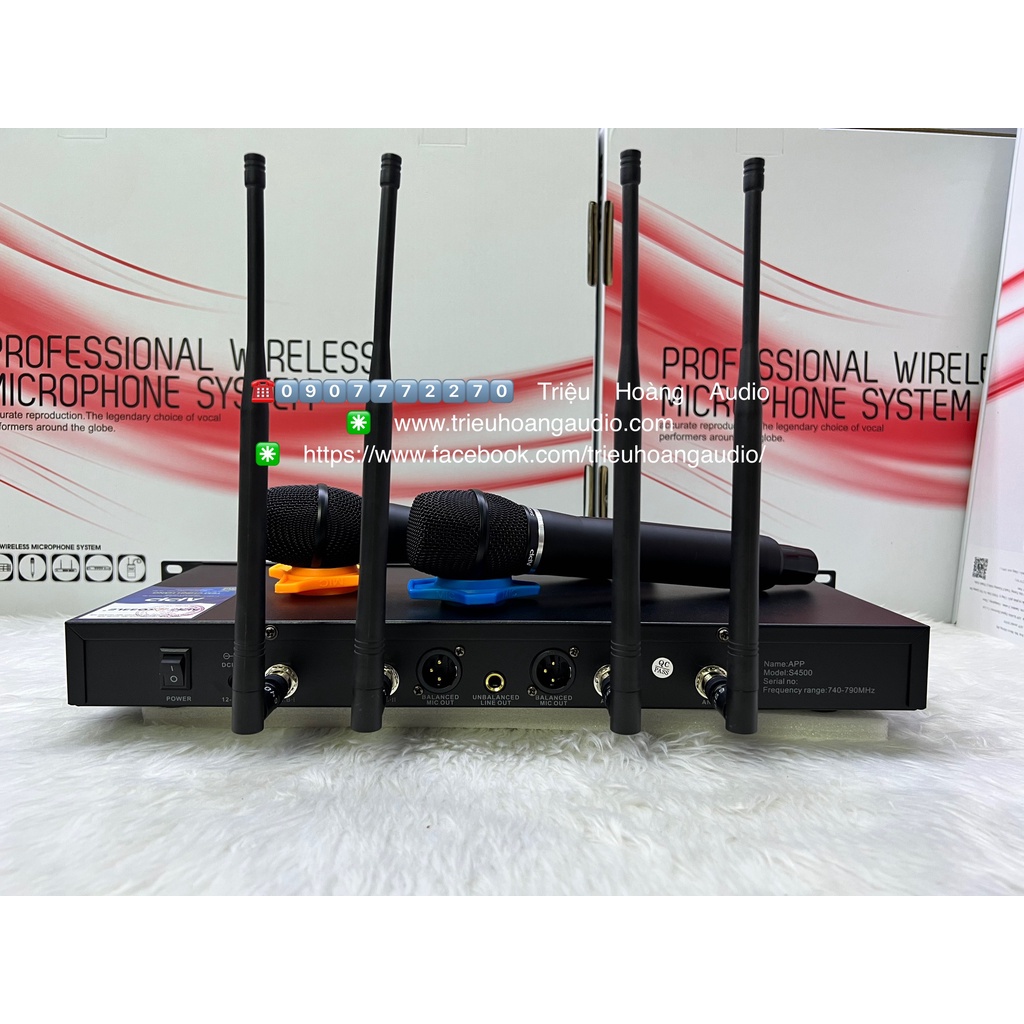 Microphone APP S4500 Chính hãng