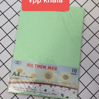 Giấy bìa thơm A4 ( 1 xấp 250 tờ)