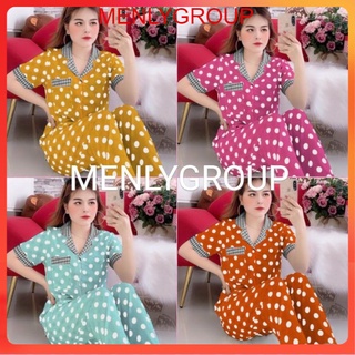 [HÌNH THẬT] SÉT BỘ LỤA CHẤM BI SIÊU DỄ THƯƠNG | THỜI TRANG NỮ CAO CẤP