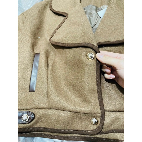 Áo Dạ Ép - Áo Khoác Nữ Cao Cấp Với Chất Dạ Siêu Mềm Đẹp | BigBuy360 - bigbuy360.vn