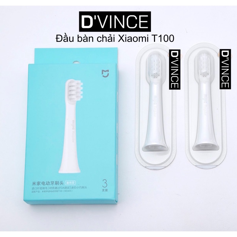 [Lẻ 1 cái] Đầu bàn chải Xiaomi T100 Sonic | DVINCE Store