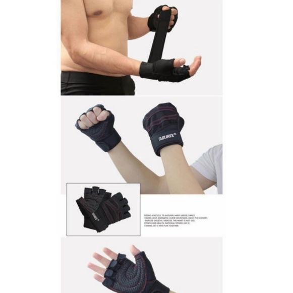 Găng tay tập gym nam nữ hãng AOLIKES