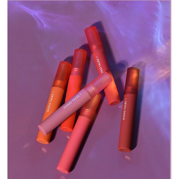 Son Kem Lì Mền Mịn Môi GOGO TALES Air Velvet Lip Gloss