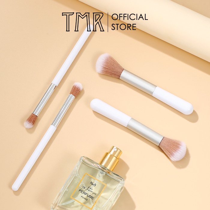 Cọ Trang Điểm TMR Mini đánh mắt và má, nhỏ gọn có thể bỏ túi