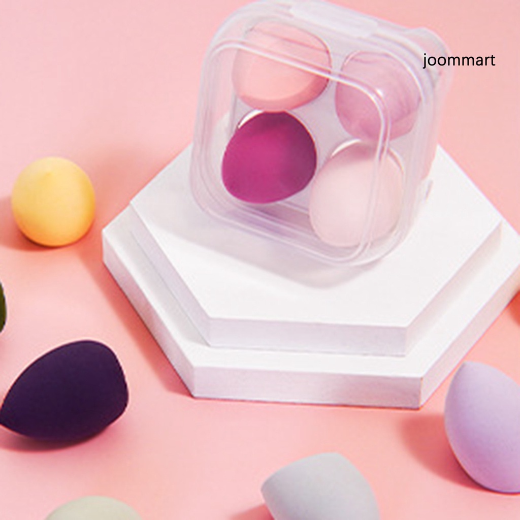 Set 4 / 8 Mút Trang Điểm Mềm Mại Hình Quả Trứng Độ Đàn Hồi Cao Thoáng Khí