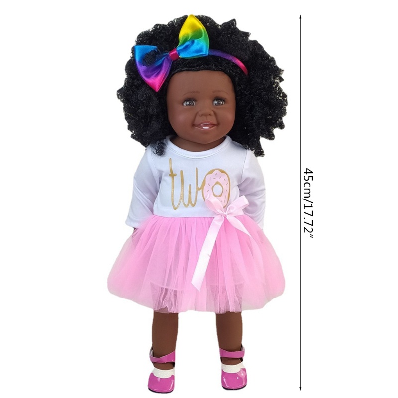 Đồ Chơi Búp Bê Bé Gái Sơ Sinh Bằng Chất Liệu Vinyl Cấp Thực Phẩm An Toàn