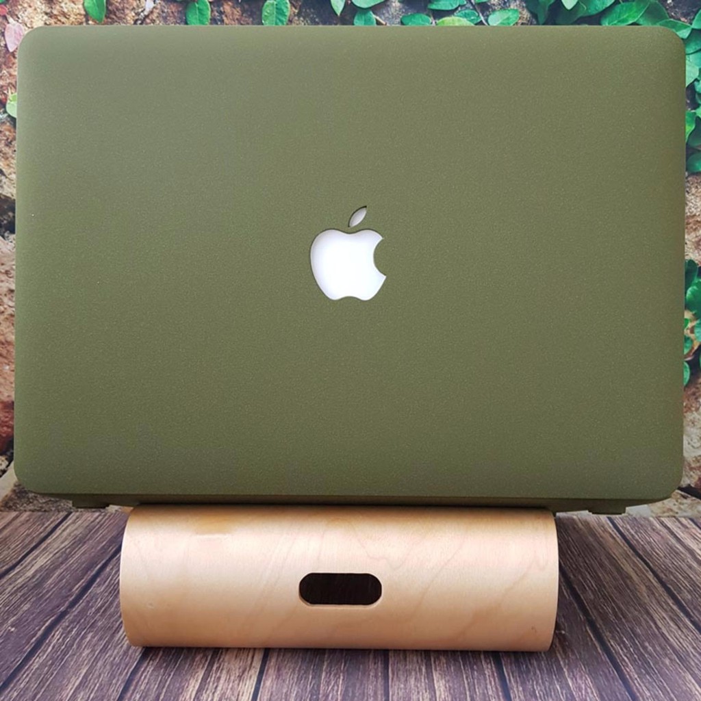 Case Macbook Air 13" (2018-2021) model A1932 , A2179 , A2337 màu pastel (Tặng kèm Nút chống bụi + bộ chống gãy sạc)