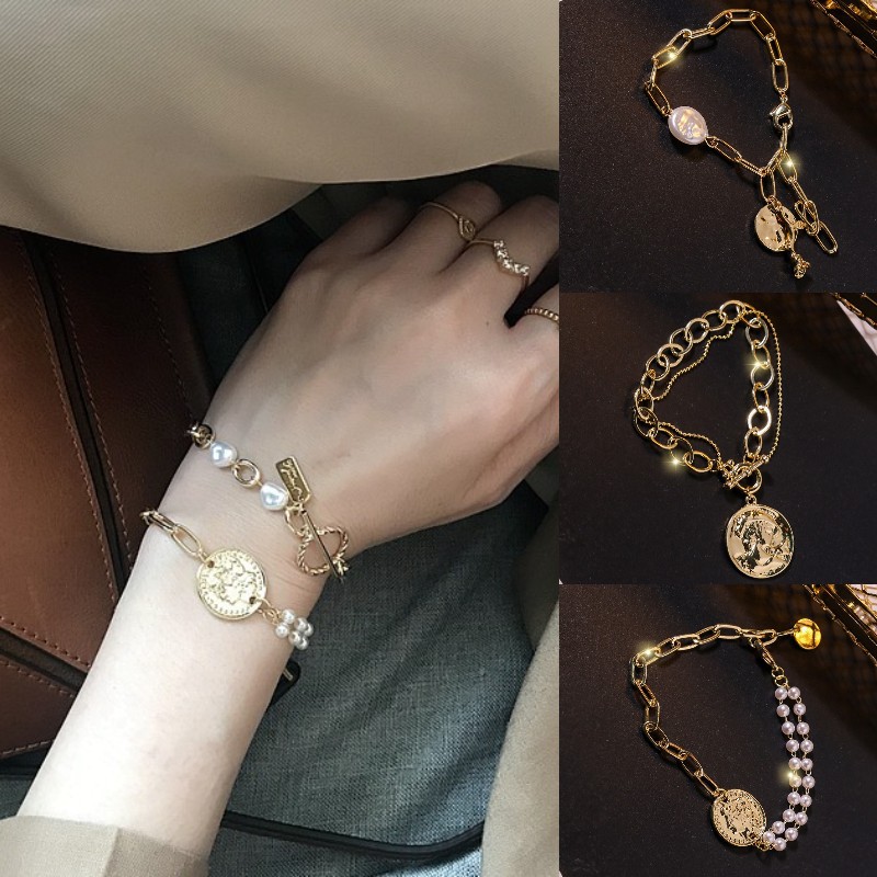 Vòng tay hợp kim dạng dây xích sang trọng | BigBuy360 - bigbuy360.vn