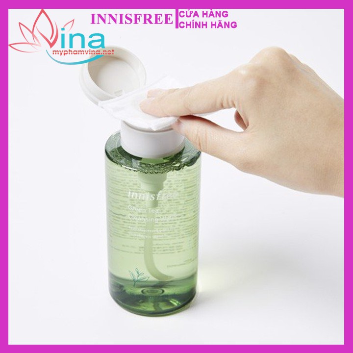 NƯỚC TẨY TRANG INNISFREE GREEN TEA CLEANSING WATER 300ML