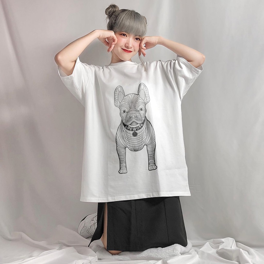 Áo thun nam nữ - Áo phông nam nữ tay lỡ form rộng 100%COTTON thoáng mát in Miền Tây