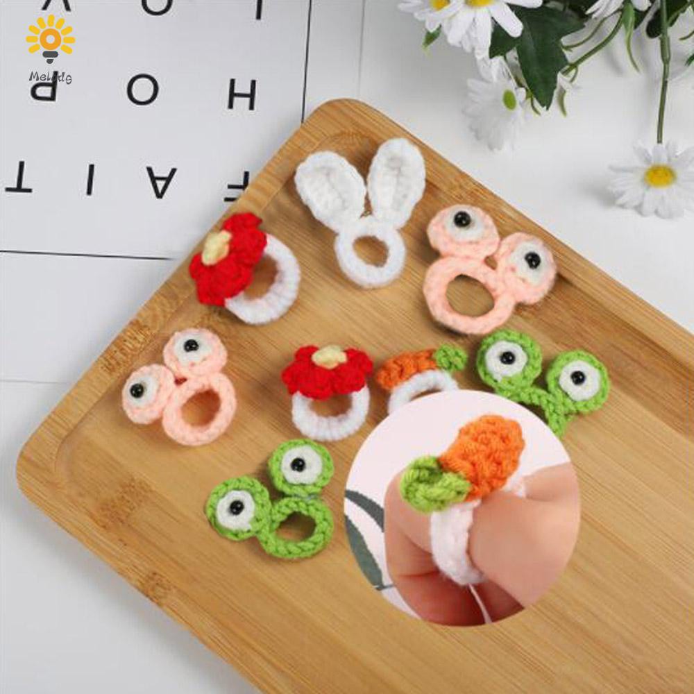 1pc New Cute Wool Knitting Animal Ring /Kids Jewelry