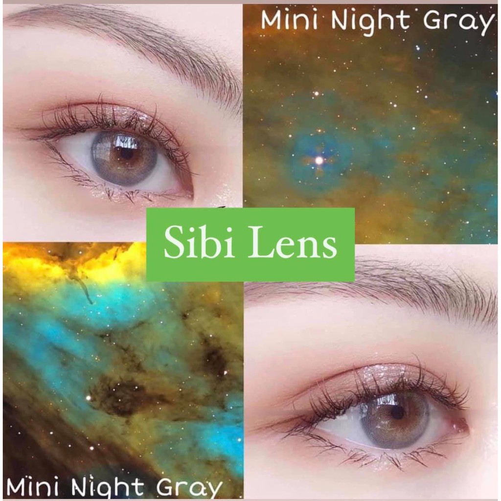 Lens Mini night Gray - lens Chuẩn Thái  - Cam Kết Chính Hãng