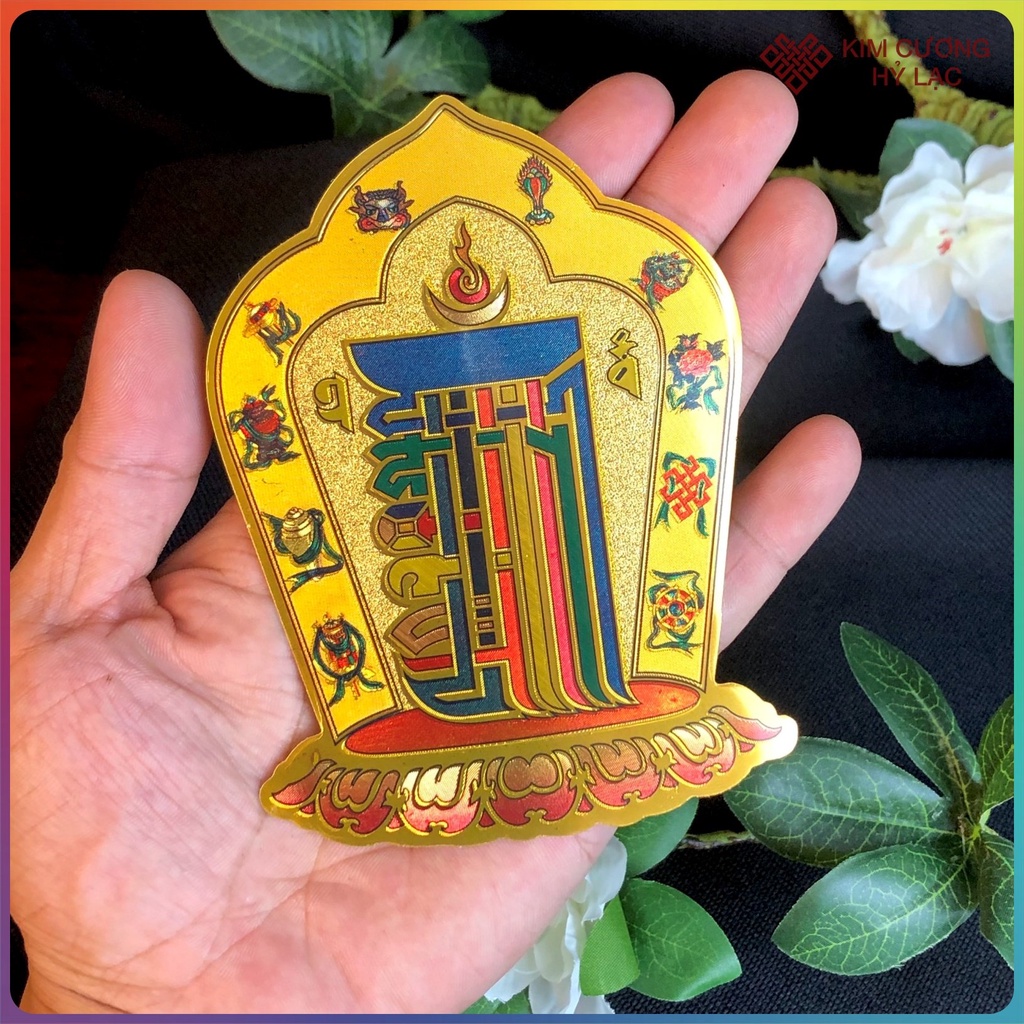 Miếng Dán Thời Luân Kim Cang Kalachakra [Kim Cương Hỷ Lạc]