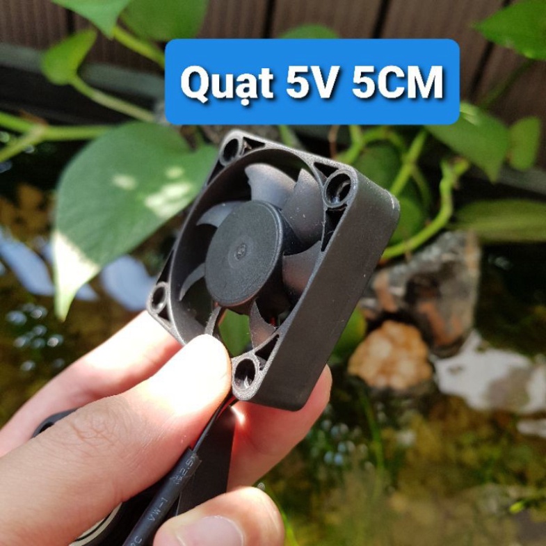 Quạt Tản Nhiệt 5V 5x5CM Quạt 5CMQuạt Tản Nhiệt 12V 5x5x1CM