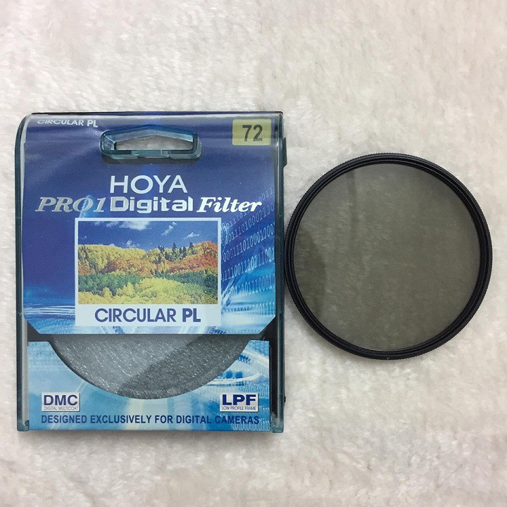 Kính lọc (filter) Hoya C-PL phi 72 dùng cho ống kính máy ảnh