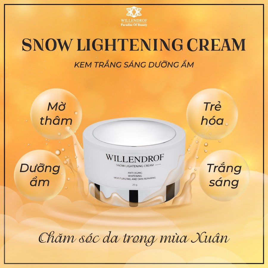 KEM DƯỠNG ẨM TRẮNG SÁNG DA SNOW LIGHTENING CREAM [MỸ PHẨM CHÍNH HÃNG THÁI LAN]