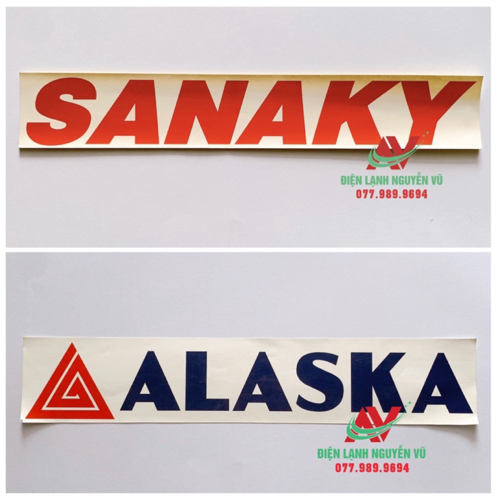 Tem tủ đông Sanaky - Alaska