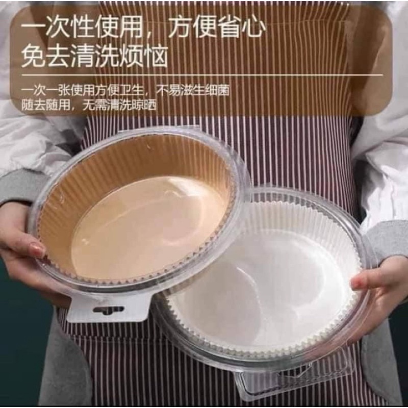 Giấy Nến Khay Lót Nồi Chiên Không Dầu