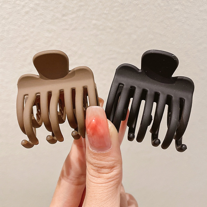 Kẹp Tóc Đuôi Ngựa Bằng Acrylic Đơn Giản Thời Trang Hàn Quốc