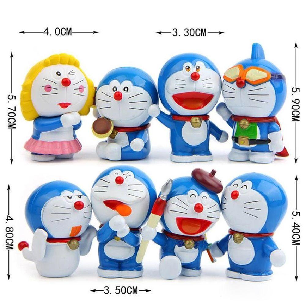 Mô Hình Đồ Chơi Nhân Vật Hoạt Hình Doraemon Bằng PVC