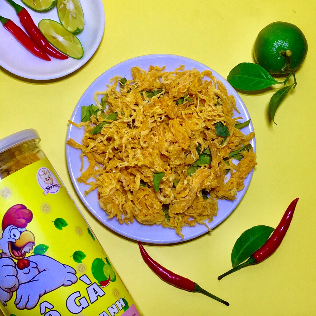 Khô Gà Lá Chanh 300g Gà Khô Lá Chanh 300g Loại 1 Ăn Vặt Ngỗng Đồ Ăn Vặt Hà Nội Vừa Ngon Vừa Rẻ, An Toàn VSTP | BigBuy360 - bigbuy360.vn