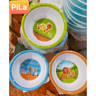 Bộ Tô Tròn Có Muỗng Tập Ăn Cho Bé