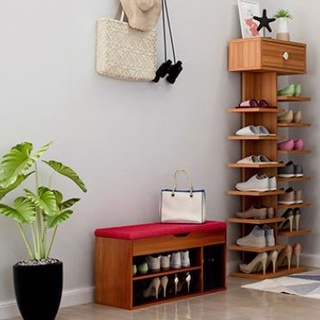 Kệ để giày 💗freeship💗 kệ giày gỗ hình cây cực tiện ích