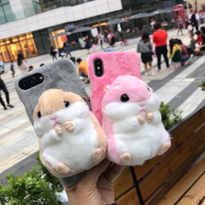 Thú Nhồi Bông Hình Chuột Hamster Ba Chiều Sáng Tạo Cho Oppo R17 Mobile | BigBuy360 - bigbuy360.vn