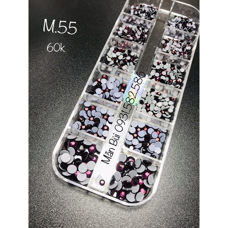 đá chân lưới cao cấp mix size 1440v/ khay