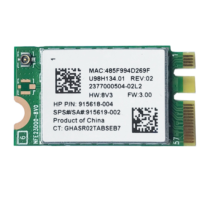 Thẻ Mạng Rtl8723De 246 G6 Bt 4.0 2.4g Sps 915619-001 / 915618-002 300m Cho Laptop Hp | BigBuy360 - bigbuy360.vn