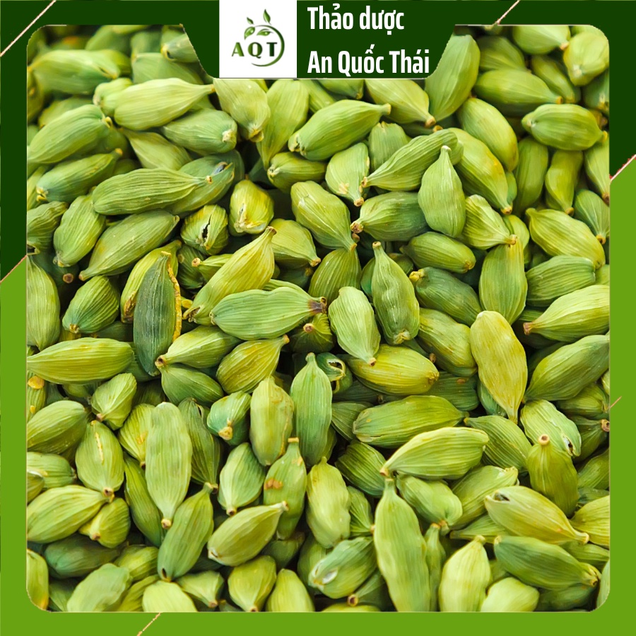 1Kg Thảo Quả Xanh Khô (Bạch Đậu Khấu Xanh, Green Cardamon) Siêu Thơm, Gia Vị Nấu Phở, Nấu Lẩu Thơm Nồng Tự Nhiên