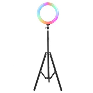 Đèn Livestream RGB 30cm LED nhiều máu bán hàng tiktok, chụp ảnh make up