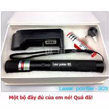 Đèn Laser Siêu Mạnh - Đèn Laser 303 Tia Sáng Xanh