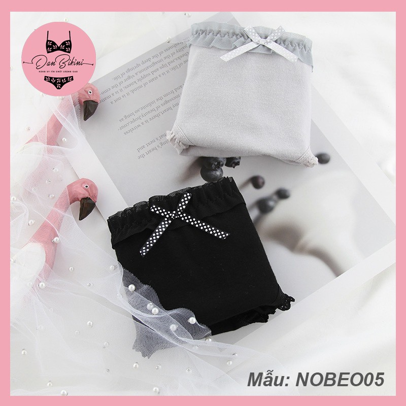Quần Lót Nữ Cotton kháng khuẩn thoáng mát viền bèo điệu đà mã 029 | BigBuy360 - bigbuy360.vn